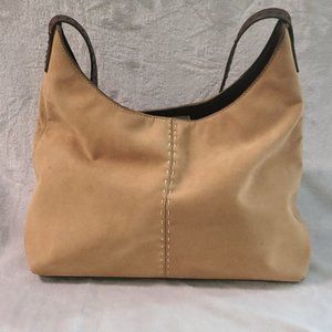 Suede Handbag